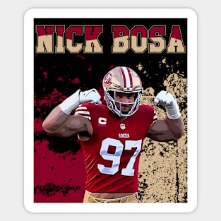 Nick bosa || Football Sticker